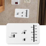 RV Analog Thermostat Settable Remote Control Thermostat Replacement for Dometic RV Cars