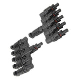 Solar T Branch Connector 1 to 5 PPO IP67 Waterproof Female Male Safety Protection Solar Panel Power Accessory In Australia - Darrahopens