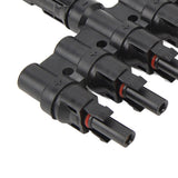 Solar T Branch Connector 1 to 5 PPO IP67 Waterproof Female Male Safety Protection Solar Panel Power Accessory