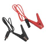 2PCS Solar Power Battery Clip 12AWG Quick Disconnect Extension Cable Battery Charger Clamp Connector for Solar Panel Automotive Motorcycle In Australia - Darrahopens