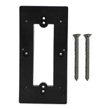 Video Doorbell Mount Multifunctional Soft Fixation Mounting Bracket Universal for Most Brand Doorbell Black In Australia - Darrahopens