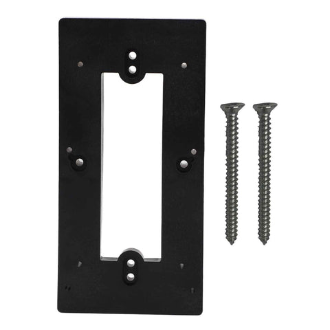 Video Doorbell Mount Multifunctional Soft Fixation Mounting Bracket Universal for Most Brand Doorbell Black In Australia - Darrahopens