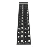 Nut and Bolt Thread Checker 28 Size Inch and Centimeter Carbon Steel Aluminium Alloy Accurate Easy Use Identifier Gauge