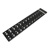 Nut and Bolt Thread Checker 28 Size Inch and Centimeter Carbon Steel Aluminium Alloy Accurate Easy Use Identifier Gauge