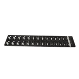 Nut and Bolt Thread Checker 28 Size Inch and Centimeter Carbon Steel Aluminium Alloy Accurate Easy Use Identifier Gauge