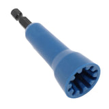 Wire Twisting Tool Wire Twisting Spinner Wire Twister Tool for Drill Wire Connector Driver with 1/4in Chuck Blue