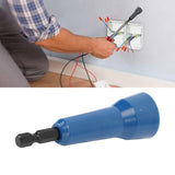 Wire Twisting Tool Wire Twisting Spinner Wire Twister Tool for Drill Wire Connector Driver with 1/4in Chuck Blue