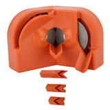 Electric Drill Bit Sharpener for All Bits Multipurpose Portable Drill Grinder Grinding Tool for Hardened Steel Carbide Twist Cobalt Orange In Australia - Darrahopens