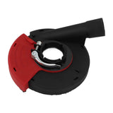 5 In Power Grinding Dust Shroud Iron PA66 Red Black Wearproof Surface Grinding Shroud for 125 150 Angle Grinders In Australia - Darrahopens