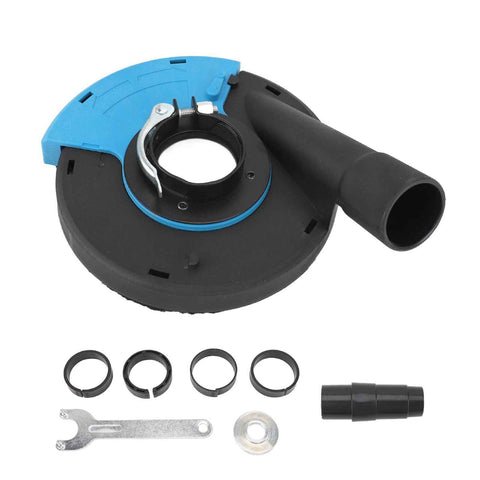 Angle Grinder Grinding Dust Shroud Blue Black 5inch Multifunctional Angle Grinder Dust Collector For Grinding Stone Flooring Concrete In Australia - Darrahopens