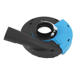 Angle Grinder Grinding Dust Shroud Blue Black 5inch Multifunctional Angle Grinder Dust Collector For Grinding Stone Flooring Concrete