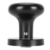Door Knob Black Round Handle Keyless Locking Zinc Alloy Privacy Function Easy Install Interior Ball Handle for Bedroom Bathroom