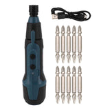 3.6V Electric Screwdriver with Flashlight Lithium Battery Powered Portable Rotary Screwdriver and Bit Set In Australia - Darrahopens