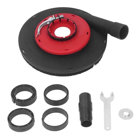 9 Inch Angle Grinder Dust Shroud Surface Grinding Dust Shroud for Angle Grinder Red Black 230mm Grinding Wheel In Australia - Darrahopens