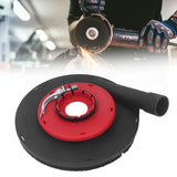 9 Inch Angle Grinder Dust Shroud Surface Grinding Dust Shroud for Angle Grinder Red Black 230mm Grinding Wheel