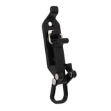 Shovel Mount for Roof Rack Metal Rubber Clamps Wall Mounting Brackets for Truck Boats Black