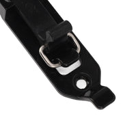 Shovel Mount for Roof Rack Metal Rubber Clamps Wall Mounting Brackets for Truck Boats Black