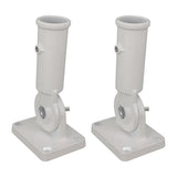 2Pcs Adjustable Flag Pole Holder Aluminium Alloy Metal Wall Mount 180 Degree Multi Position Bracket for Outside House In Australia - Darrahopens