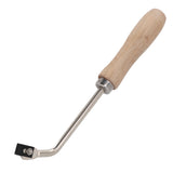 PVC Plastic Floor Slotting Floor Welding Slot Knife Groover Beech Wood Grooving Gouge Steel Slotting Knife Flooring Tools with 3 Blades