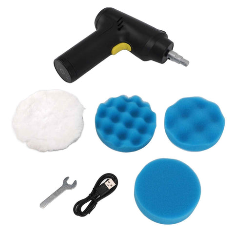 Cordless Buffer Polisher USB Rechargeable 3 Speeds Adjustable Portable Electric Polishing Machine for Waxing Grinding In Australia - Darrahopens