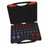 44pcs Nut and Bolt Thread Checker Red Blue Nut and Bolt Size Gauge Inch Metric Nut and Bolt Identifier Gauge Set In Australia - Darrahopens
