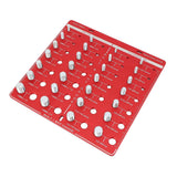 28 Hole Bolt Nut Identifier Gauge Metric Aluminum Alloy Nut Bolt Thread Checker for DIY Buffs In Australia - Darrahopens