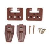 10 Pack Drawer Track Guide and Glides Dresser Center Mount Plastic Drawer Slides Replacement Parts with Screws for Furniture Drawer System In Australia - Darrahopens