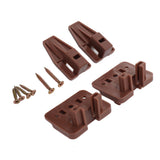 10 Pack Drawer Track Guide and Glides Dresser Center Mount Plastic Drawer Slides Replacement Parts with Screws for Furniture Drawer System In Australia - Darrahopens