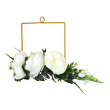 Artificial Metal Wreaths Wedding Wreaths Fake Flowers Decoration for Wedding Ceremony Anniversary Party In Australia - Darrahopens