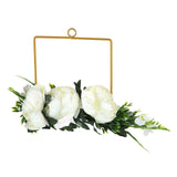 Artificial Metal Wreaths Wedding Wreaths Fake Flowers Decoration for Wedding Ceremony Anniversary Party In Australia - Darrahopens