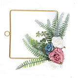 Artificial Flower Wreath Bridesmaid HandHeld Garland Wall Interior Ceiling Decoration(SPH-5637 )