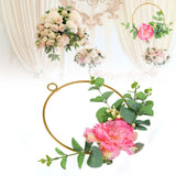 Artificial Flower Wreath Bridesmaid HandHeld Garland Wall Interior Ceiling Decoration(SPH5638 )