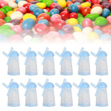 12PCS Windmill Shaped Candy Box Plastic Candy Case Container for Wedding Favor Baby Shower Decor