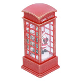 Christmas Decorations Telephone Booth Decoration Night Light Home Decoration Luminous Decoration GiftOld Man In Australia - Darrahopens