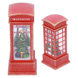 Christmas Decorations Telephone Booth Decoration Night Light Home Decoration Luminous Decoration GiftTree In Australia - Darrahopens