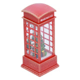 Christmas Decorations Telephone Booth Decoration Night Light Home Decoration Luminous Decoration GiftTree In Australia - Darrahopens