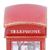 Christmas Decorations Telephone Booth Decoration Night Light Home Decoration Luminous Decoration GiftTree