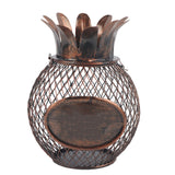 Wine Cork Container Iron Pineapple Shaped Wine Bottle Cork Storage Box Ornament for Home Bar Decoration In Australia - Darrahopens