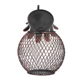 Wine Cork Container Iron Pineapple Shaped Wine Bottle Cork Storage Box Ornament for Home Bar Decoration In Australia - Darrahopens