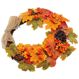 Artificial Fall Wreath Door Hanging Maple Leaf Wreath Garland Home Festival Decoration In Australia - Darrahopens