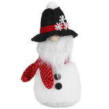 Christmas Decoration Ornaments with Hood Innovative Doll Toy for Home Festival DecorSnowman
