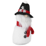 Christmas Decoration Ornaments with Hood Innovative Doll Toy for Home Festival DecorSnowman