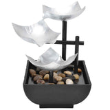Indoor 3 Tier Relaxing Tabletop Fountain Flowing Water Ornament for Home Office Craft DecorationAU Plug AC220-240V In Australia - Darrahopens