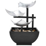 Indoor 3 Tier Relaxing Tabletop Fountain Flowing Water Ornament for Home Office Craft DecorationAU Plug AC220-240V In Australia - Darrahopens