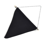2Pcs Decorative Badge Organizer Wall Hanging Pin Brooch Jewelry Display Banner for Home ShopBlack