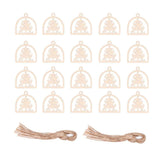 2Set Boxwood Hollow Tree Hanging Ornaments Small Decorative Handcraft for Festival Decoration In Australia - Darrahopens
