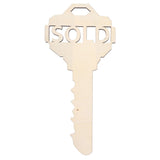Chinese Style Wooden Key Shaped Pendant DIY Photo Props Window Decorations for Home Outdoor In Australia - Darrahopens