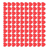 100Pcs Red Wooden HeartShaped Ornament SelfAdhesive DIY Hand Made Home Decoration In Australia - Darrahopens