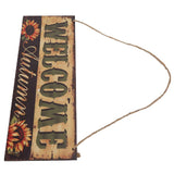 Wooden Door Hanging Plague with Pumpkin Sunflower Pattern for Indoor Outdoor Home DecorationJM00929 In Australia - Darrahopens