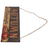 Wooden Door Hanging Plague with Pumpkin Sunflower Pattern for Indoor Outdoor Home DecorationJM00936 In Australia - Darrahopens